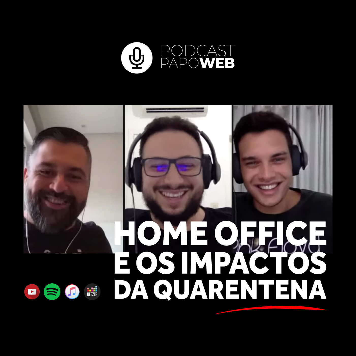 Rotina home office e os impactos da quarentena | Podcast Papo Web #040